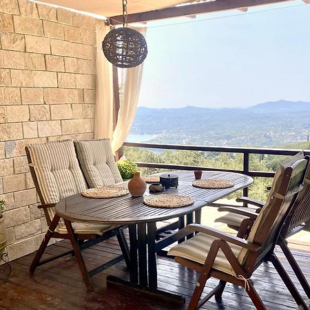Lorantina Sea View Holiday House In Corfu - Near Barbati Beach Spartylas Eksteriør billede