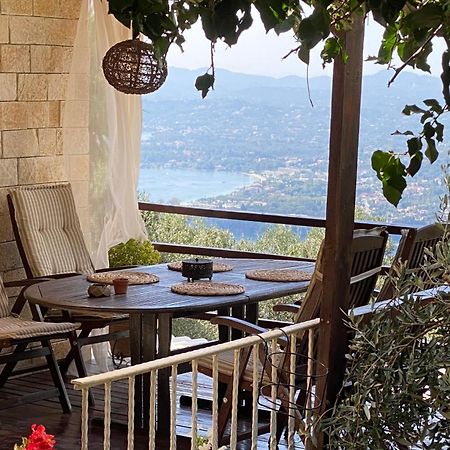 Lorantina Sea View Holiday House In Corfu - Near Barbati Beach Spartylas Eksteriør billede