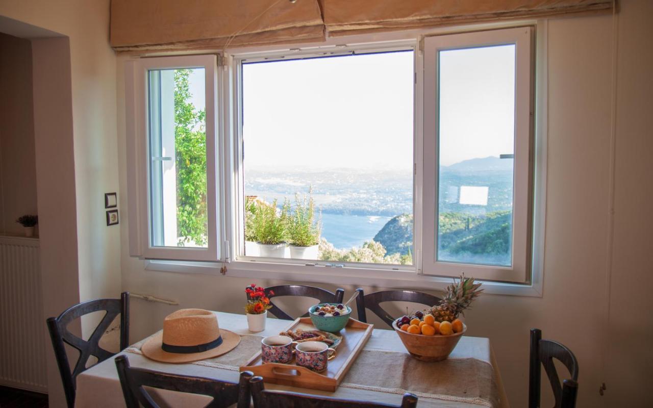 Lorantina Sea View Holiday House In Corfu - Near Barbati Beach Spartylas Eksteriør billede