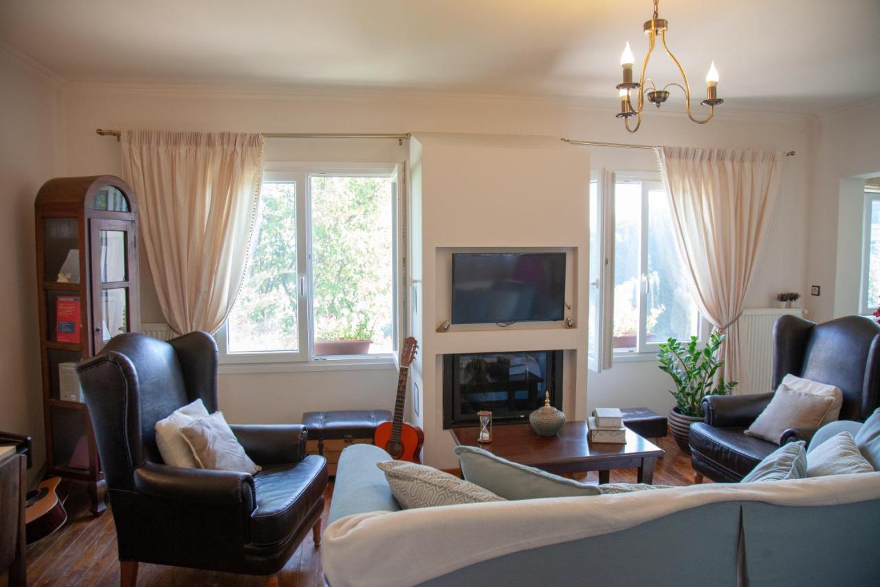 Lorantina Sea View Holiday House In Corfu - Near Barbati Beach Spartylas Eksteriør billede