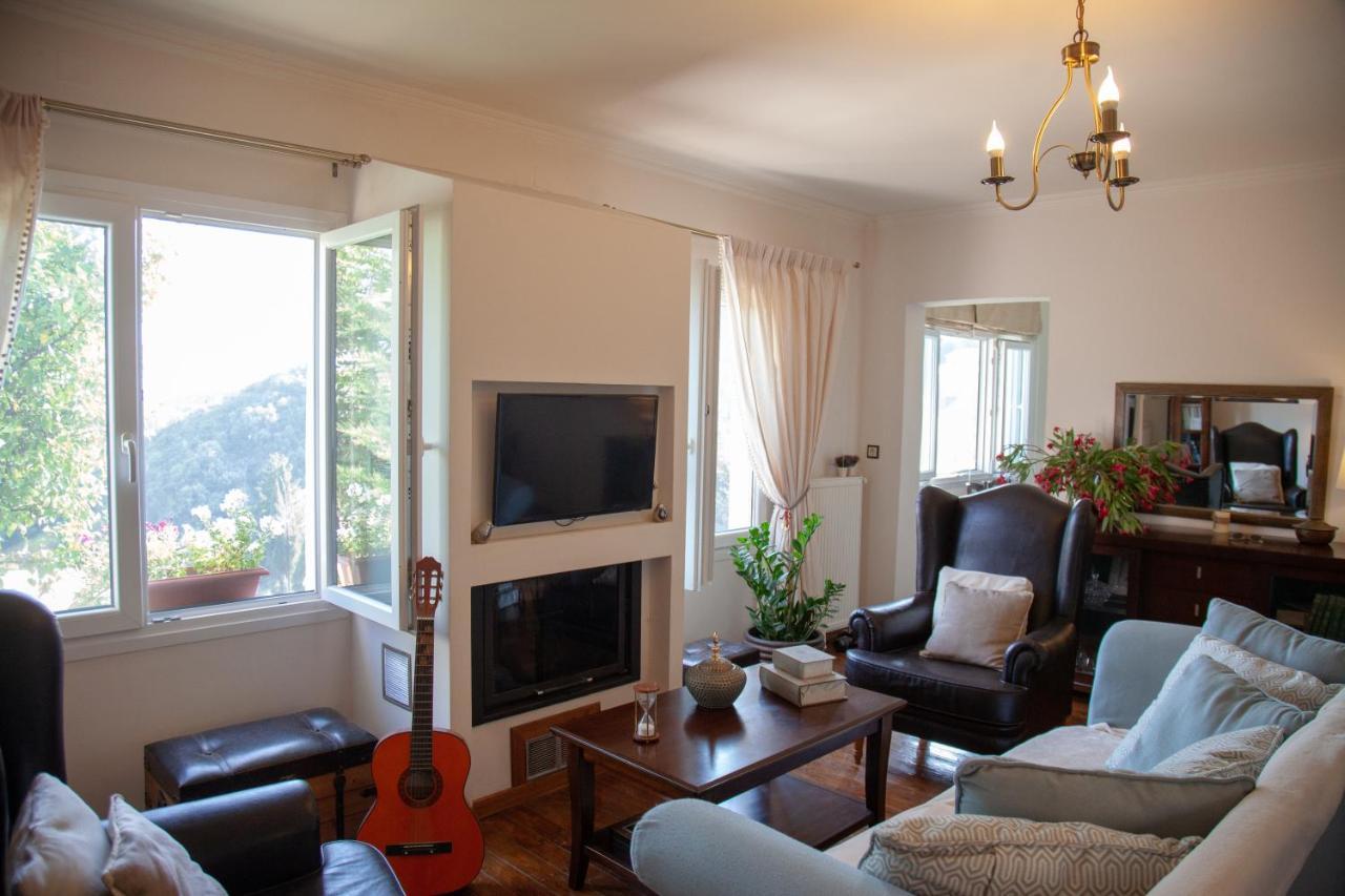 Lorantina Sea View Holiday House In Corfu - Near Barbati Beach Spartylas Eksteriør billede
