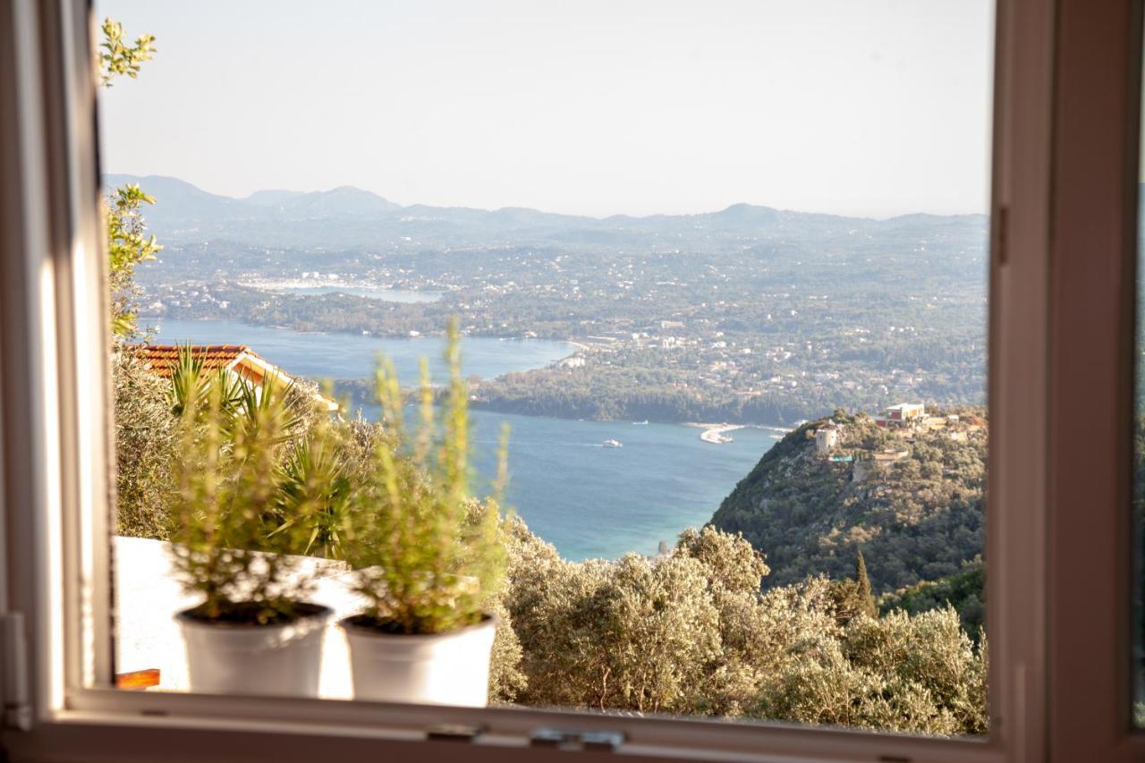 Lorantina Sea View Holiday House In Corfu - Near Barbati Beach Spartylas Eksteriør billede