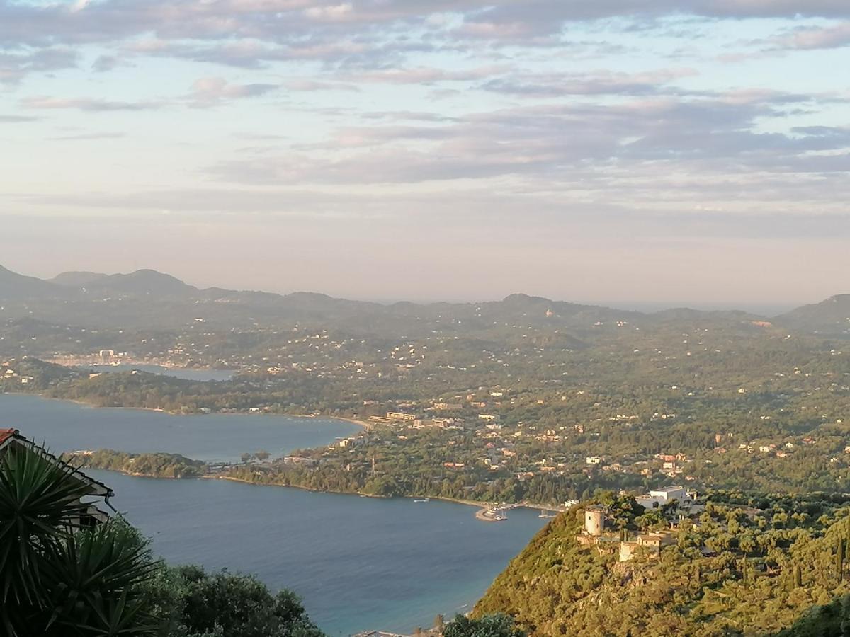 Lorantina Sea View Holiday House In Corfu - Near Barbati Beach Spartylas Eksteriør billede