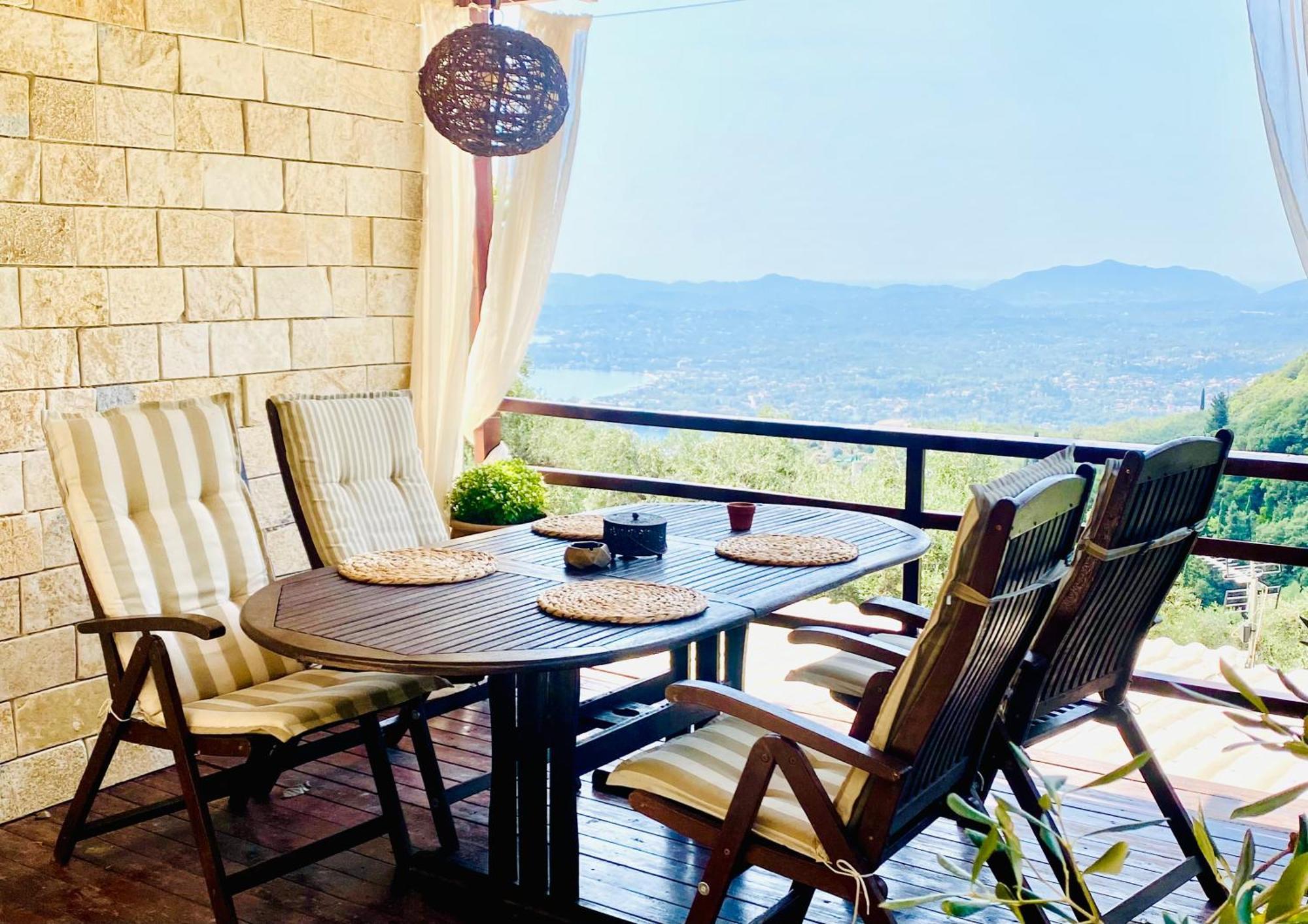 Lorantina Sea View Holiday House In Corfu - Near Barbati Beach Spartylas Eksteriør billede